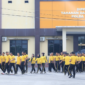 Jaga Kesehatan dan Kebugaran Jasmani Personelnya, Polres Babel Rutin Lakukan Latihan Gabungan

