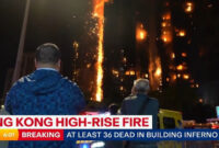 Kebakaran Gedung Pencakar Langit Hong Kong: Puluhan Orang Tewas

