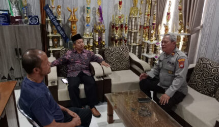 Kepala Satuan Binmas Polres Serang Irjen Irwan Kunjungi SMPN 13 Kota Serang