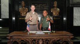 Kerja Sama Militer Kian Solid, WaKSAD Sambut Baik Wakil Danjen USARPAC

