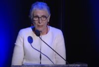 Kolumnis Inggris Melanie Phillips mengecam warga Palestina di acara pro-Israel di NYC

