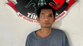Melakukan pencurian di rumah kosong, pemuda berusia 21 tahun ditangkap Tim Buser Naga

