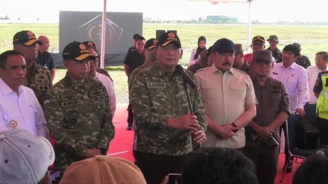 Menteri Pertahanan Sjafrie Peringatkan Bahaya! Di negara dalam negara, TNI langsung disiagakan untuk mengamankan bandara IMIP

