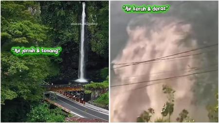 Mirisnya, Kondisi Air Terjun Lembah Anai Saat Ini Usai Dilanda Banjir Bandang

