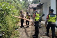 Personel Polres Purbalingga Masih Siaga di Lokasi Mobile Land di Desa Maribaya

