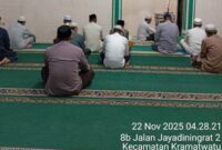 Personil Piket Polsek Kramatwatu Serkot Polres Polda Banten Laksanakan Salat Subuh Berkeliling –

