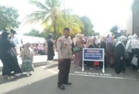 Polsek Pasar Kemis Jaga Keamanan Pengajian Mingguan di Masjid Al-Istiqaliyah Cilongok –

