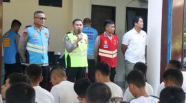 Ratusan Calon Bintara Brimob Ikuti Tes Kesehatan Tahap I di Rumkit Bhayangkara

