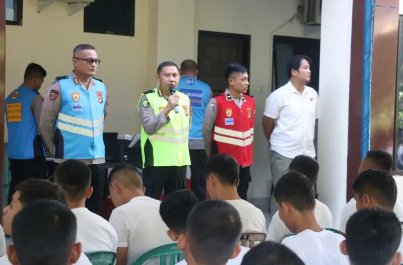 Ratusan Calon Bintara Brimob Ikuti Tes Kesehatan Tahap I di Rumkit Bhayangkara

