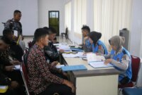 Ratusan Peserta Seleksi Bintara Brimob Jalani Pemeriksaan Administrasi Awal Tingkat Panda

