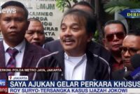Roy Suryo cs Ajukan Kasus Khusus Kasus Ijazah Jokowi: Biar Bersinar Cerah