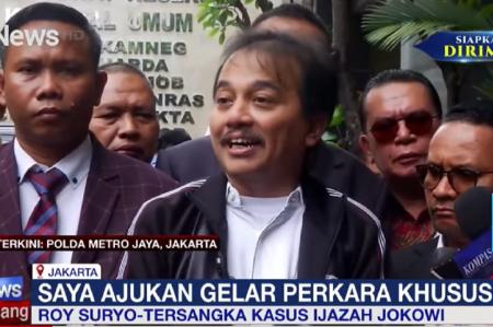Roy Suryo cs Ajukan Kasus Khusus Kasus Ijazah Jokowi: Biar Bersinar Cerah

