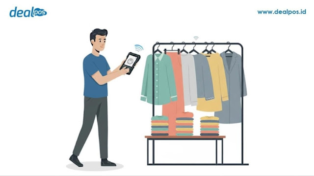 Stock Take dalam Hitungan Detik dengan Fitur Scan Tag RFID dari DealPOS

