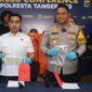 Usai Berkelahi, Polres Tangerang Tangkap Dua Pelaku Pencurian Senjata

