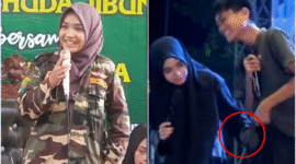 Viral Ustadzah Ning Umi Laila Goda Anak Kecil, Netizen Marah: Kenapa Itu Dakwah?

