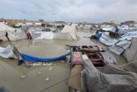 12 martir dan puluhan ribu tenda hancur akibat Depresi Byron