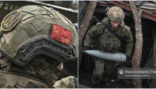 Beginilah penampakan tentara Rusia dengan lambang 'Allah' di seragam tempurnya

