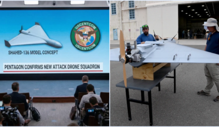 AS Menyontek Drone Milik Iran Shahed-136