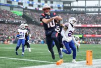 Akankah Patriots perlu menggunakan permainan lari Drake Maye sekarang?

