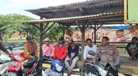 Anggota Polsek Kramatwatu Piket Polsek Kramatwatu Patroli Pengemudi Ojek – Berita Tribrata Banten

