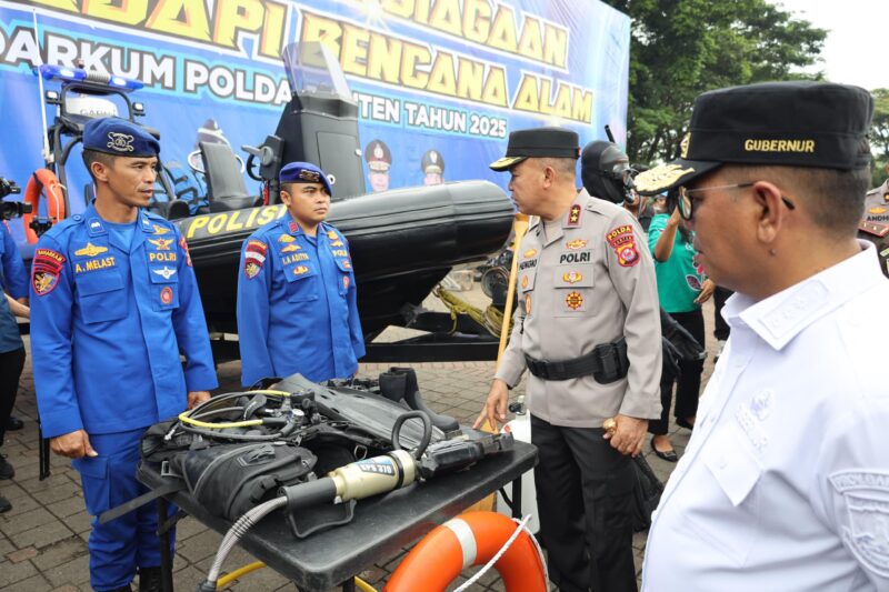 Antisipasi Bencana, 30 Personel SAR Polda Banten Disiagakan di Pandeglang dan Lebak –

