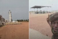 Perjanjian kerja sama minyak ditandatangani awal tahun ini setelah ladang Heglig dibom oleh pawai Rapid Support (Reuters)