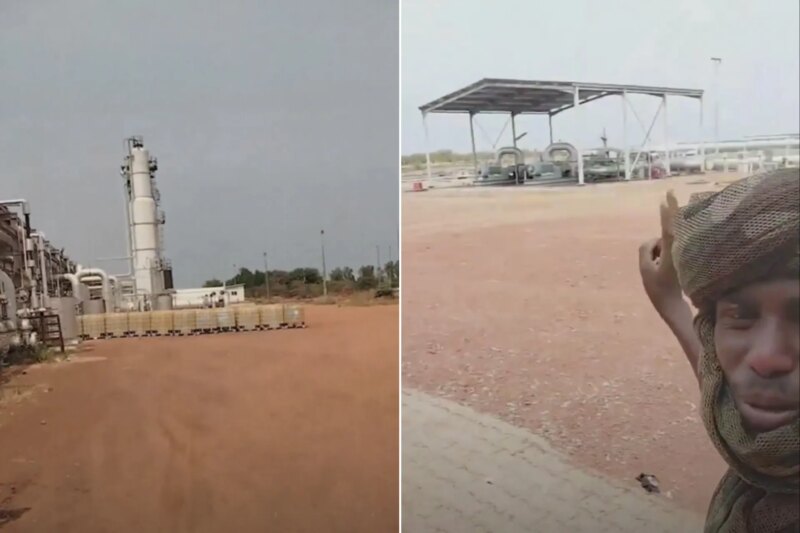 Perjanjian kerja sama minyak ditandatangani awal tahun ini setelah ladang Heglig dibom oleh pawai Rapid Support (Reuters)