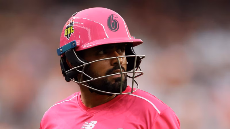 BBL Sydney Sixers v Perth Scorchers: Azam melakukan debut, Abbott dan Richardson cedera

