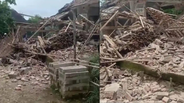 BREAKING NEWS Ledakan di Pacitan Hancurkan Tiga Rumah, 4 Warga Luka-luka

