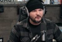 
<p>Podcaster Tim Pool di Timcast. / YouTube
