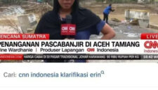 Cuplikan Video CNN terkait Penanganan Banjir Aceh