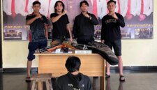 Curi senapan angin dan ponsel, pria asal Palembang itu ditangkap Polsek Jebus di Desa Kelabat