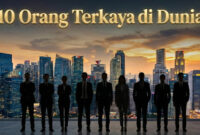 Daftar 10 Orang Terkaya di Dunia Edisi Desember 2025

