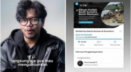 Ferry Irwandi Galang Dana untuk Korban Bencana, Anggota DPR: Solidaritas Nasional

