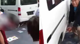 Jeritan histeris seorang siswa SDN 01 Kalibaru saat temannya ditabrak mobil MBG

