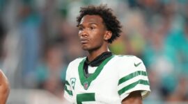 Jets telah resmi menutup WR Garrett Wilson untuk sisa musim ini

