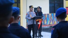 Kapolda Babel Lakukan Kunjungan Kerja ke Mako Brimob Belitung

