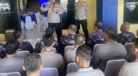 Kapolda Babel Sambangi Mako Polairud, Ingatkan Jajarannya Cintai Pekerjaan dan Berusaha Dicintai Masyarakat

