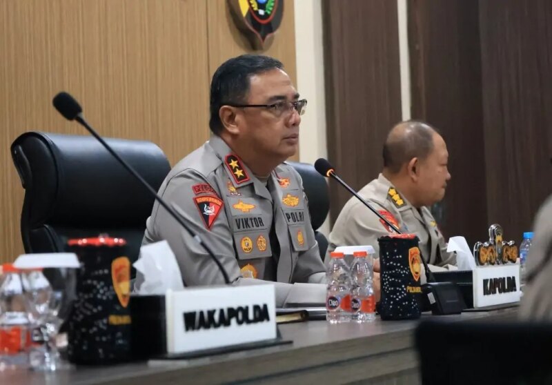 Kapolda Pimpin Langsung Kegiatan Zoom Meeting bersama Polda

