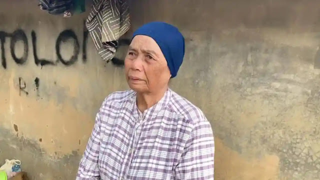 Kisah seorang nenek berusia 71 tahun yang selamat dari banjir kayu di Tapanuli Tengah, Sumatera Utara

