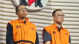 Komisi Pemberantasan Korupsi Borgol 2 Mantan Anak buah Menhub Budi Karya, Tersangka Korupsi Proyek Kereta Api DJKA

