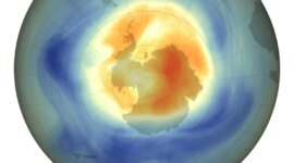 Lubang Ozon Antartika Tahun Ini Sangat Kecil

