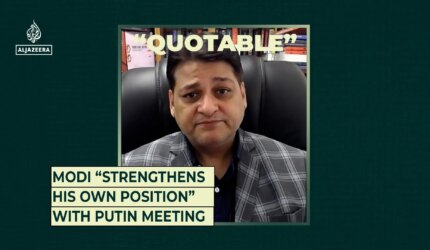 Modi “memperkuat posisinya sendiri” dengan pertemuan Putin | Narendra Modi