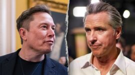 Musk bertengkar dengan kantor Newsom atas komentar putri transgendernya tentang X

