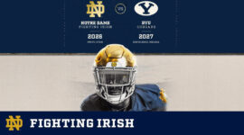 Notre Dame Football Mengumumkan Seri dengan BYU – Notre Dame Fighting Irish – Situs Resmi Atletik

