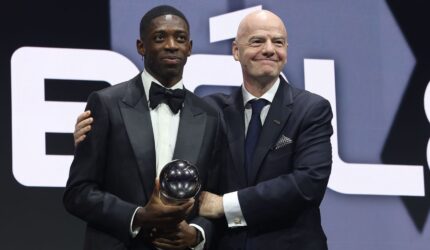 Pemain Pria Terbaik FIFA: Dembele mengalahkan Yamal, Mbappé untuk mendapatkan penghargaan
