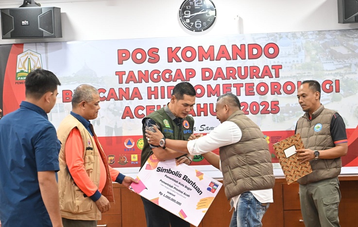 Pemkot Bogor Bantu Pemulihan Bencana Aceh Tamiang, Sekda Aceh: Ini Panggilan Hati

