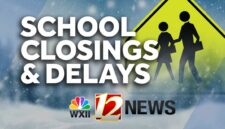 Penutupan sekolah, penundaan di North Carolina dan Virginia pada Kamis, 11 Desember