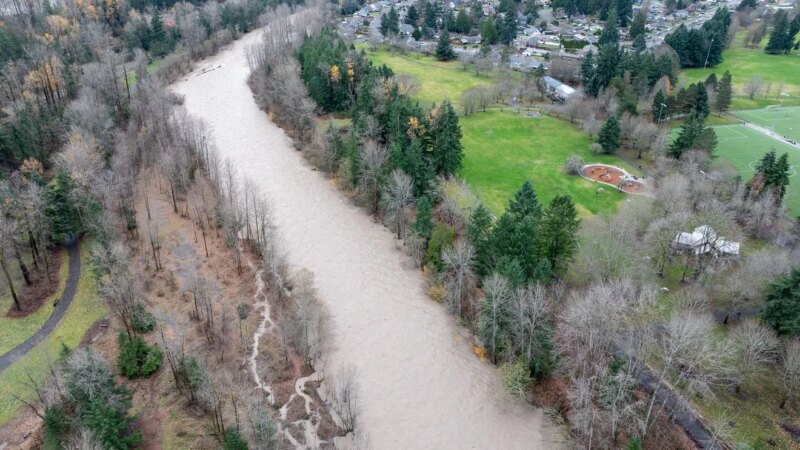 Peringatan banjir bandang dikeluarkan untuk kawasan Tukwila setelah tanggul Sungai Hijau jebol


