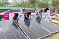 Pertamina Hadirkan PLTS Tenda Pengungsi di Aceh Tamiang

